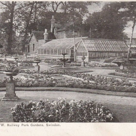Historic image of the GWR Park Greenhouse