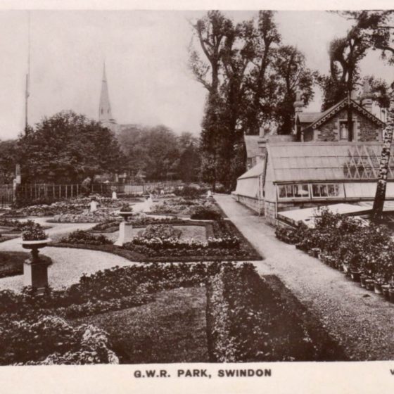 Historic image of GWR Park greenhouse
